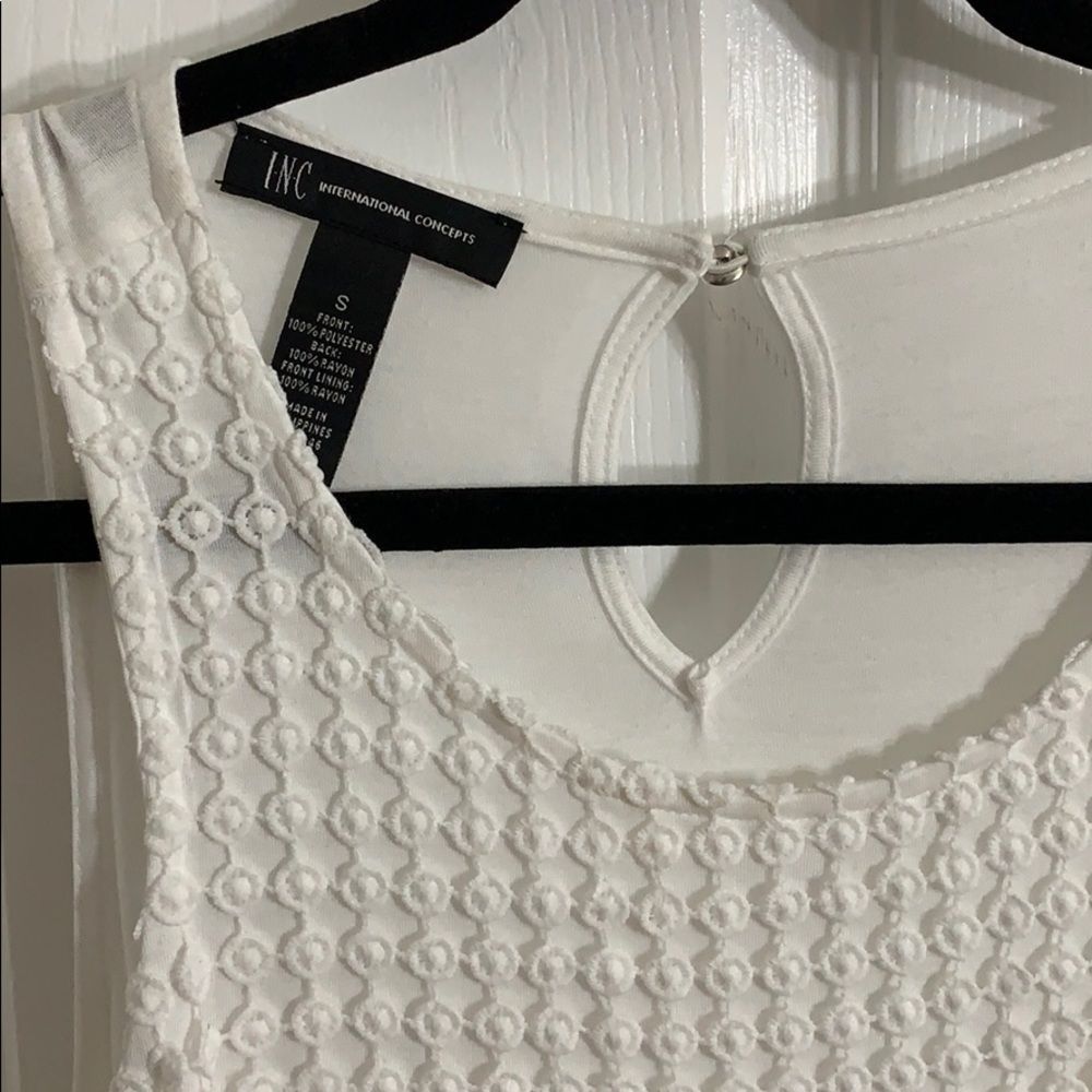 NWOT INc sleeveless top. Small - Picture 3 of 6